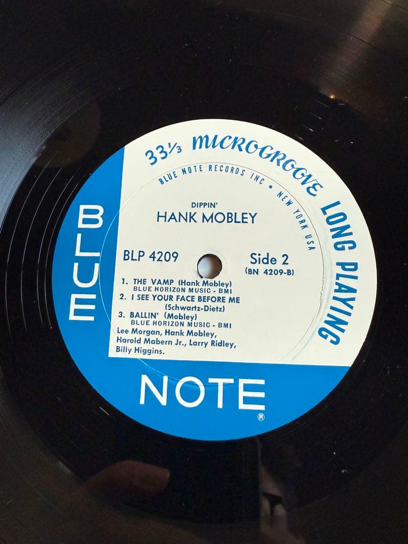 Hank Mobley / Dippin' ブルーノートプレミアム復刻（美品）