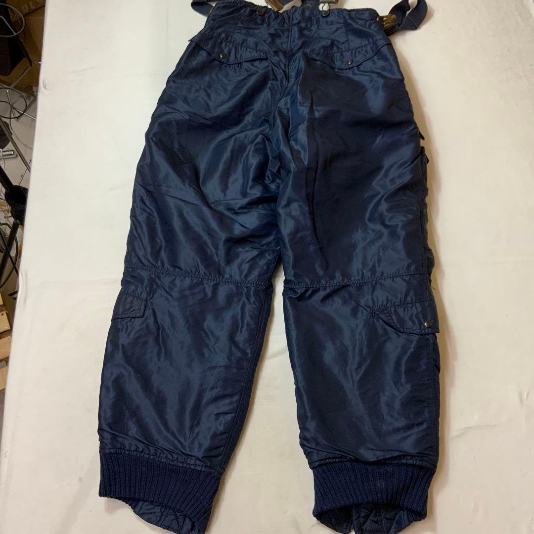A/W USAIRFORCE フライトパンツ サスペンダー付き ネイビー