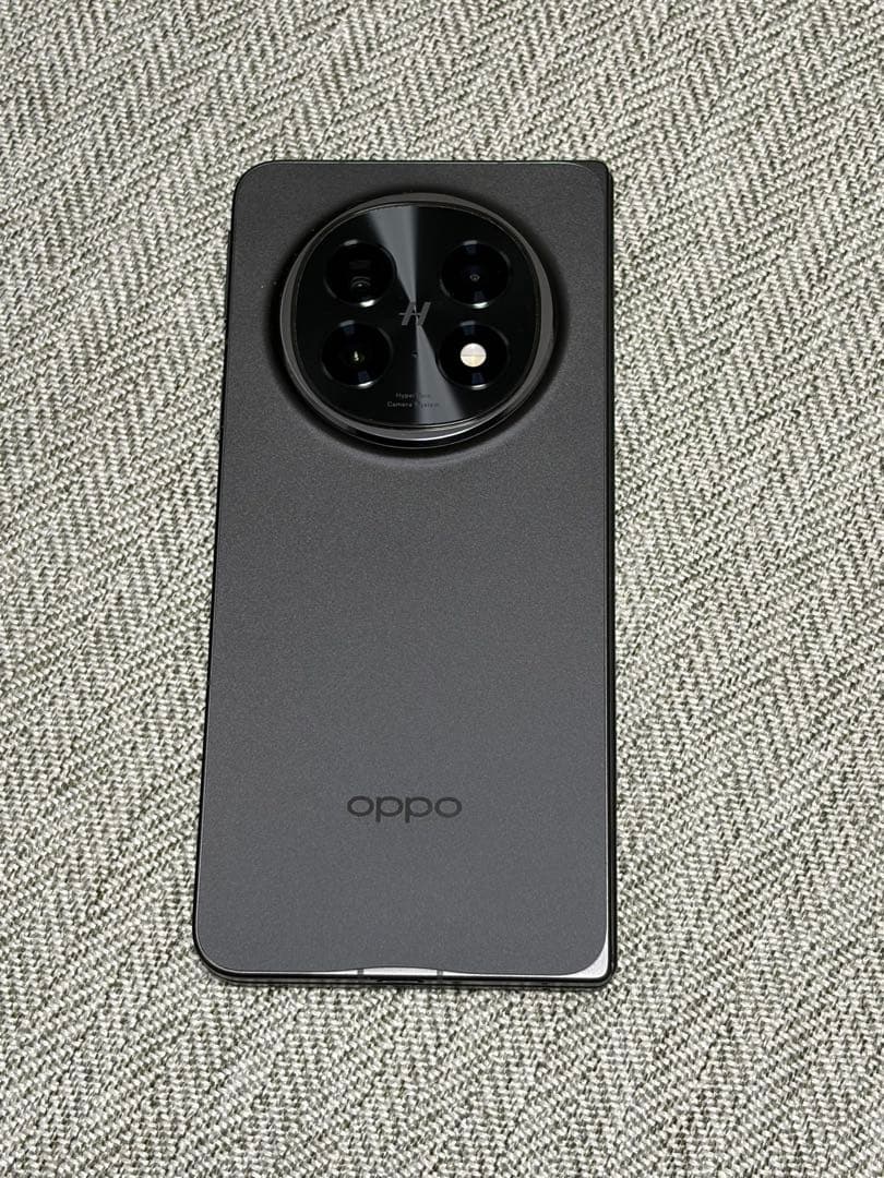 美品 OPPO Find N5グローバル版 512GB ブラック 新品ケース付き