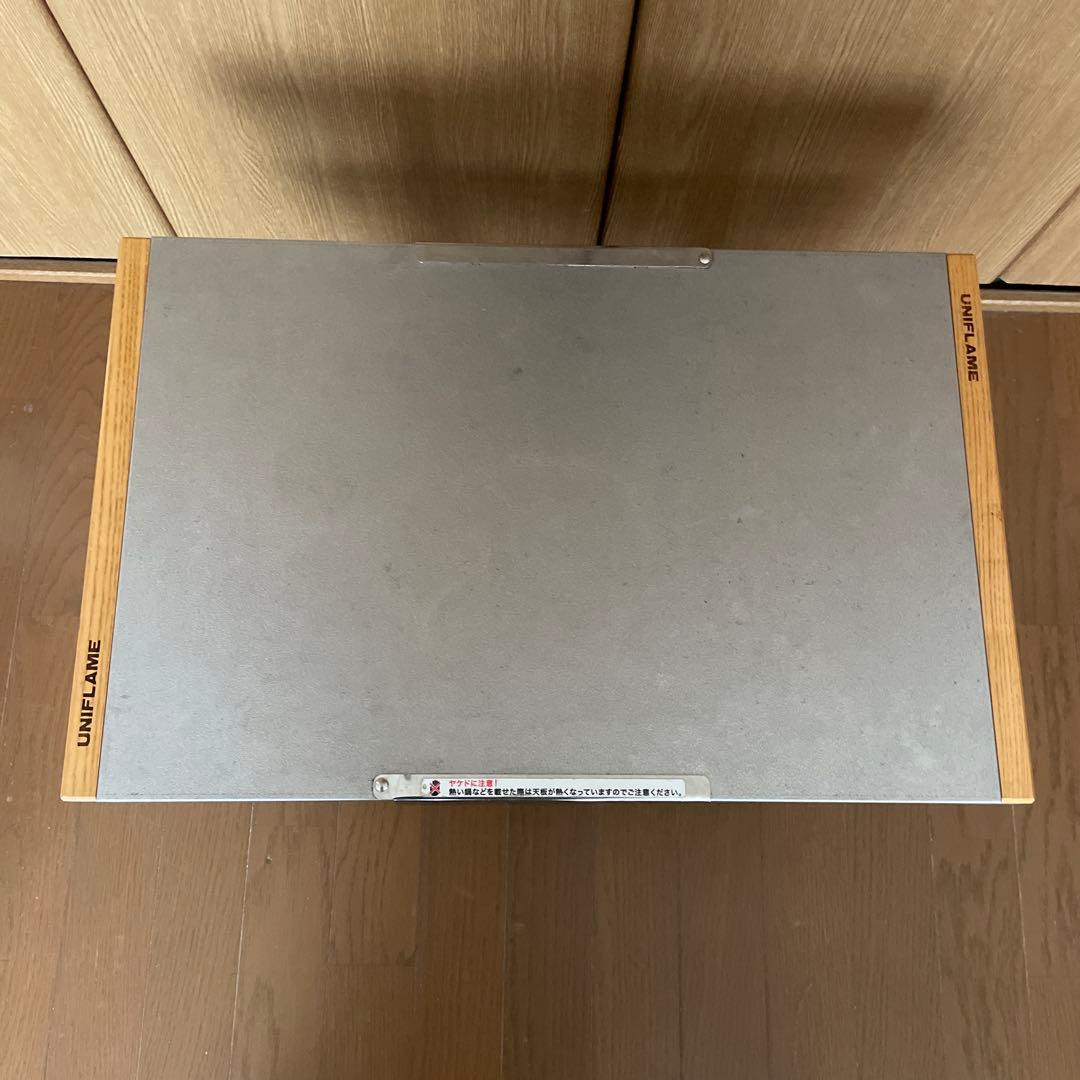 ユニフレーム 焚火テーブル棚付2卓&専用トート