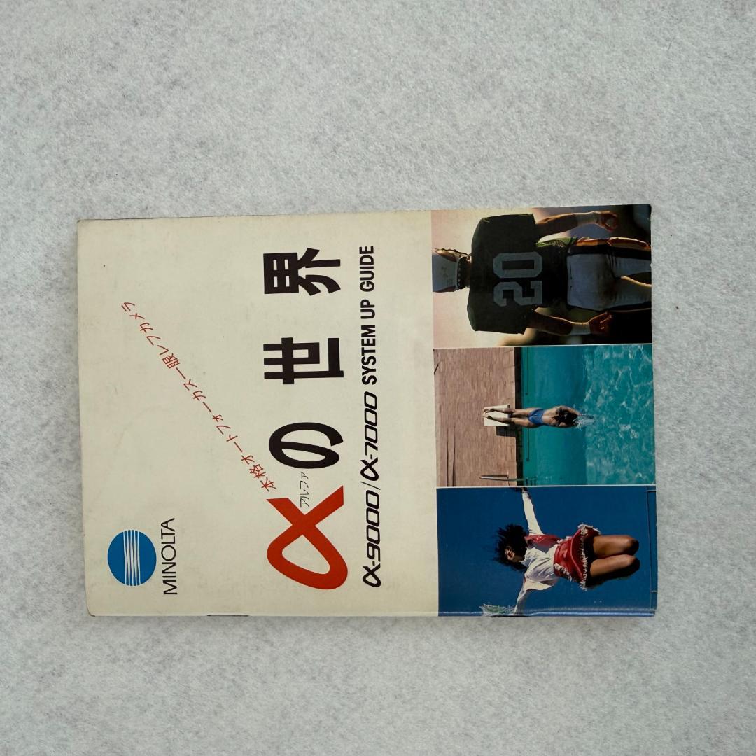 希少 MINOLTA α-9000 豪華セット レンズ2本 モータードライブ