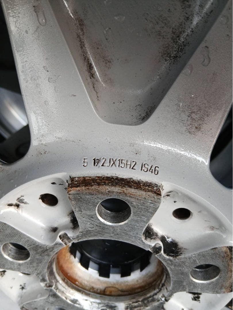 MINI 15インチホイールセット タイヤ（スタッドレス）センターキャップ付き