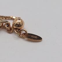 K18 ネックレス 5.0g　ダイヤモンド D 0.14ct サファイアS1.9