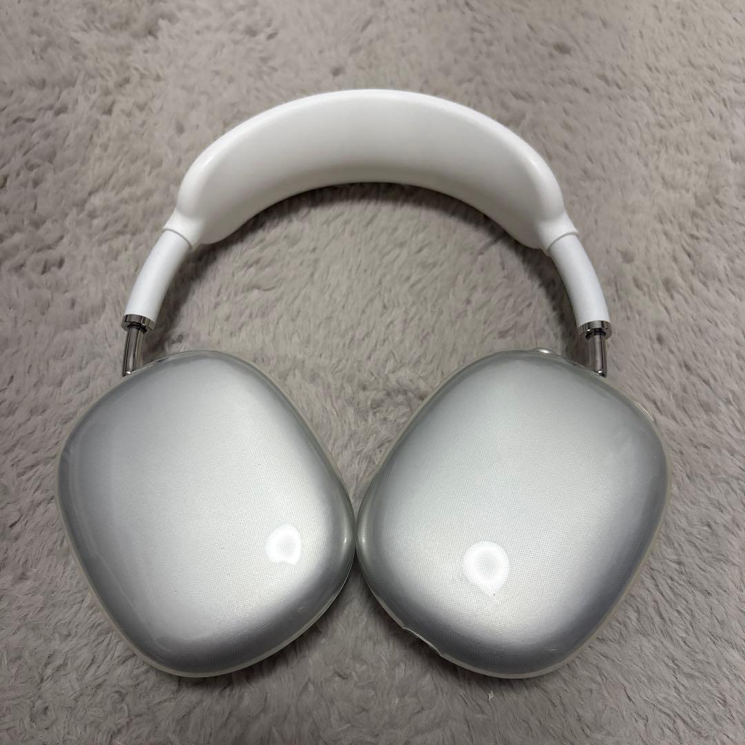 【正規品・美品】AirPods Max シルバー 箱あり 付属品あり