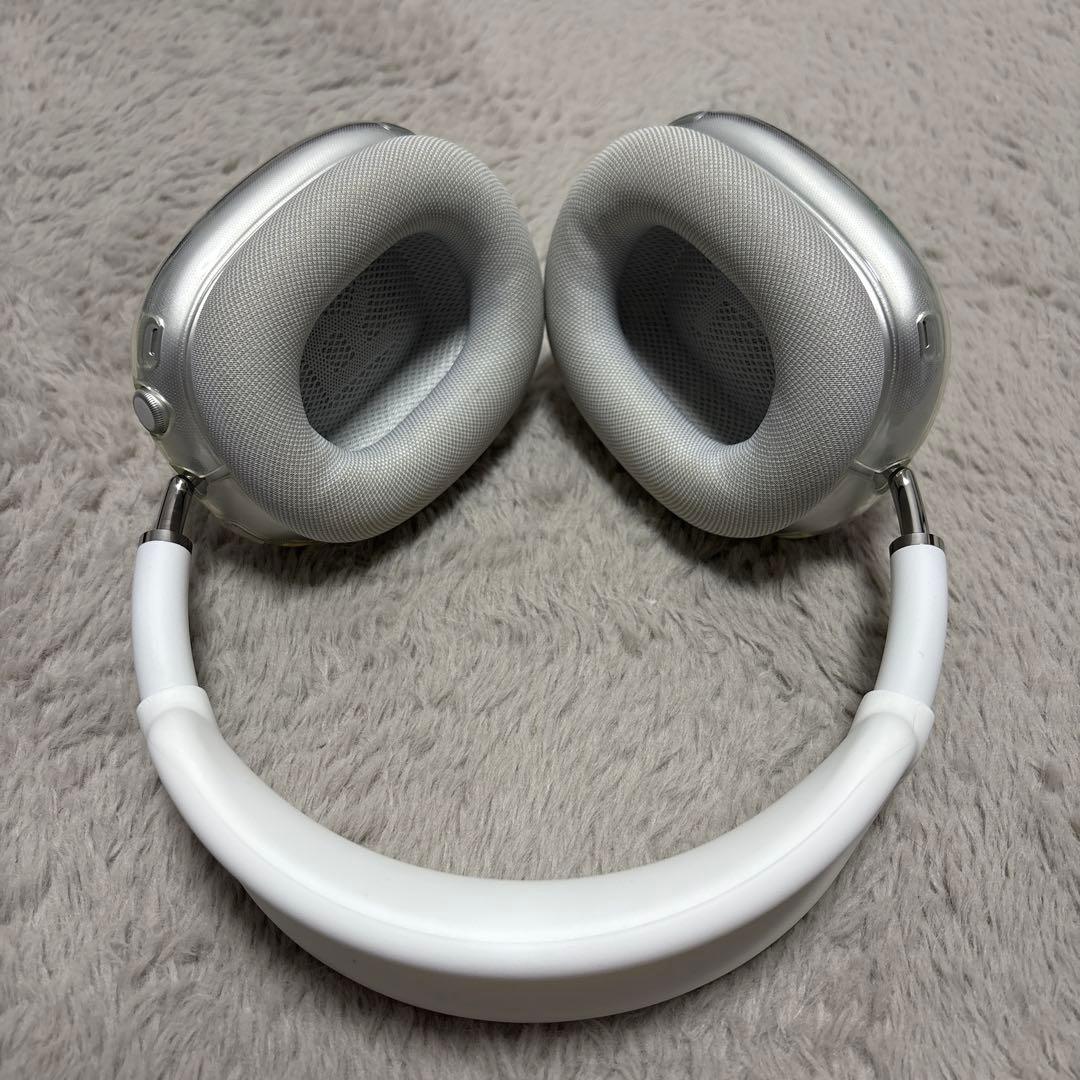 【正規品・美品】AirPods Max シルバー 箱あり 付属品あり