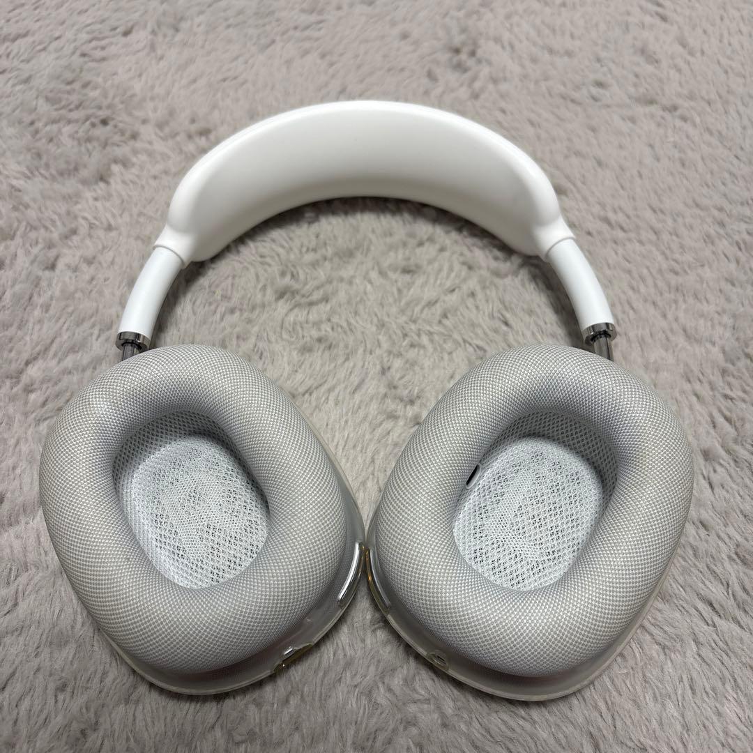 【正規品・美品】AirPods Max シルバー 箱あり 付属品あり