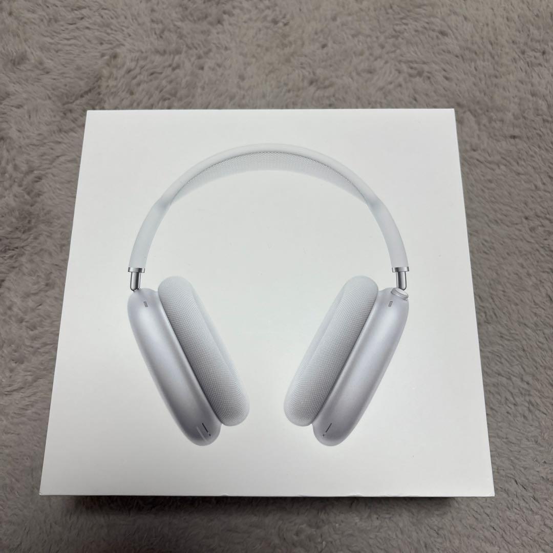 【正規品・美品】AirPods Max シルバー 箱あり 付属品あり