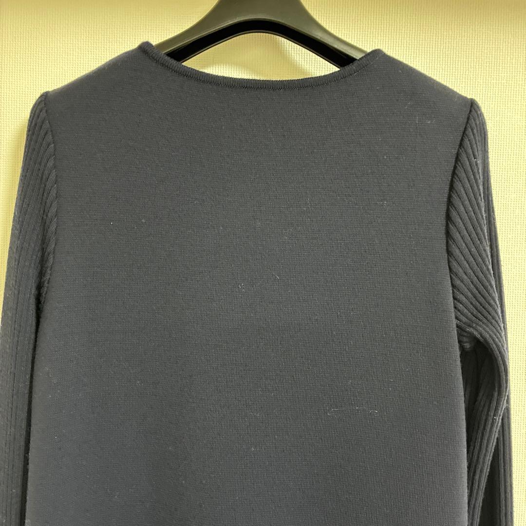 フォクシー　ニットワンピース　38 ネイビー　シエナ