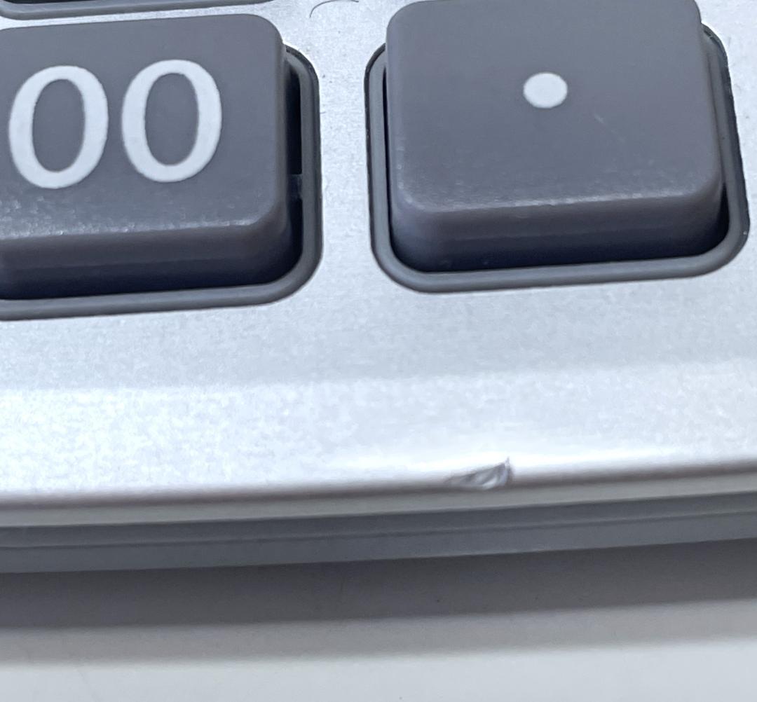 【生産終了品】即購入可 美品 CASIO JZ-12 電卓テンキー 動作確認済み