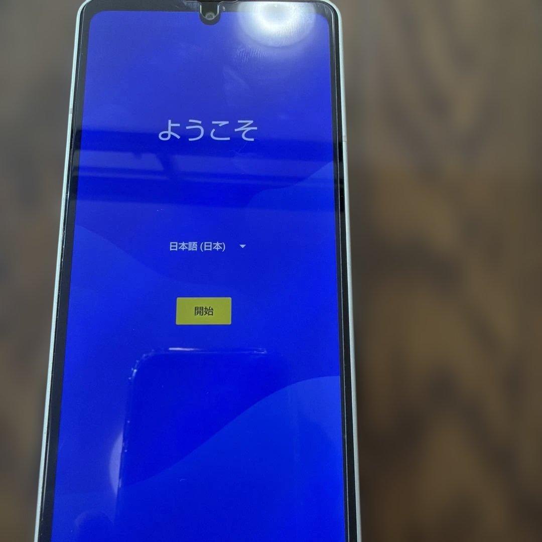 AQUOS sense6s 本体 初期設定しました