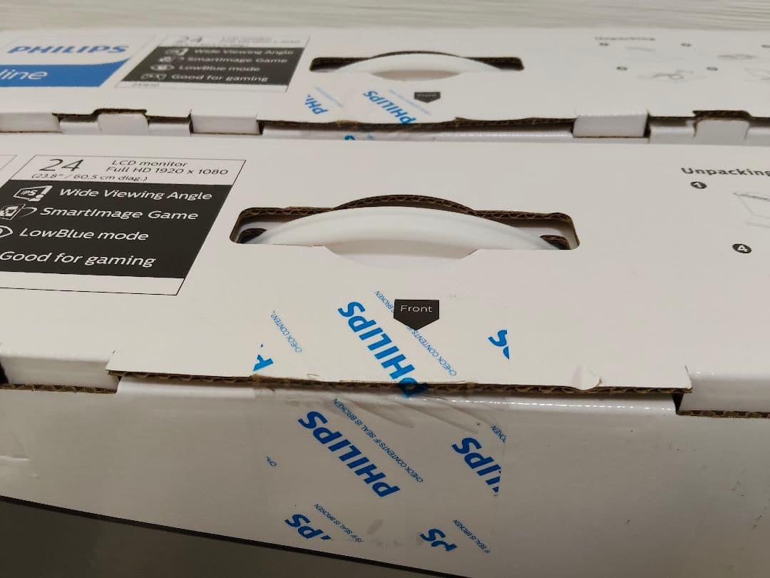 PHILIPS FHD 24インチ×2個セット　新品未開封 E LINE