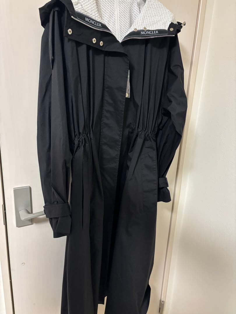 ｛美品｝MONCLER ブラック ナイロンコート