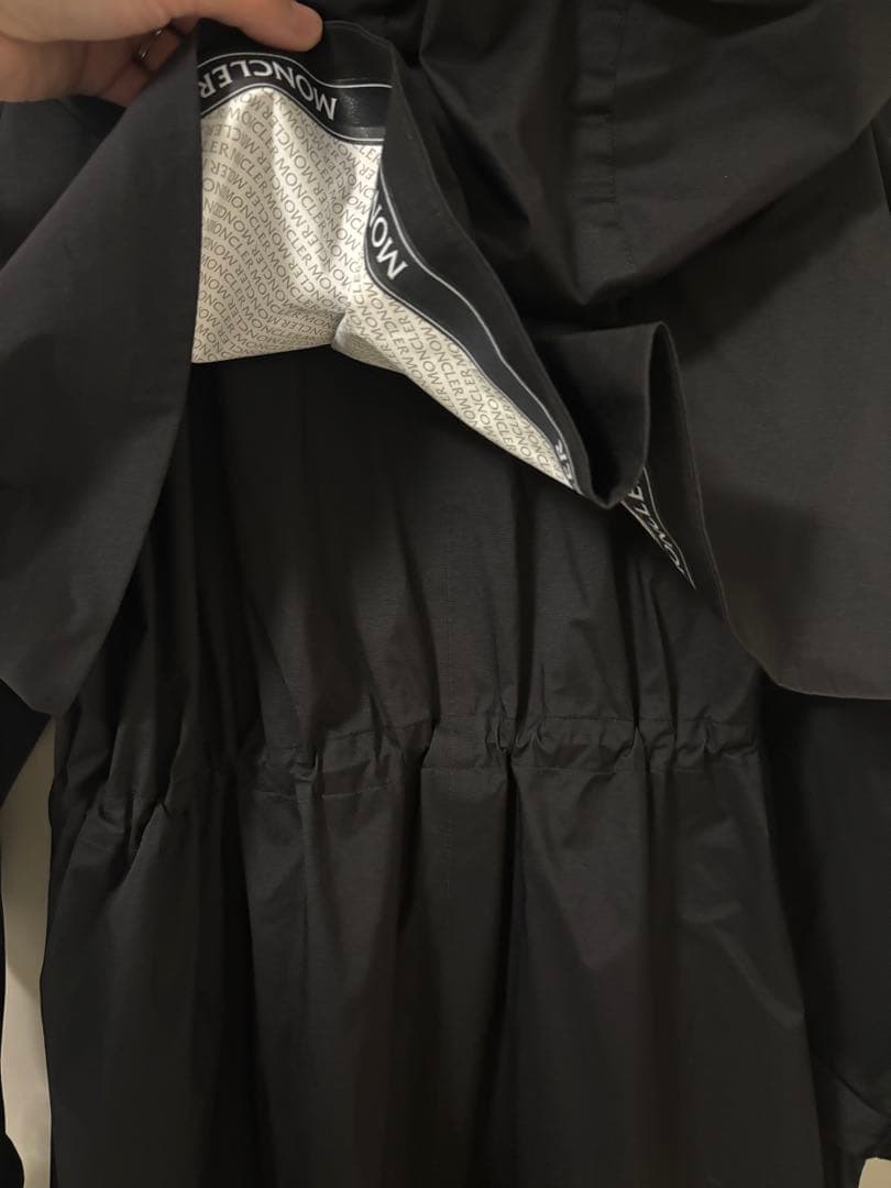 ｛美品｝MONCLER ブラック ナイロンコート
