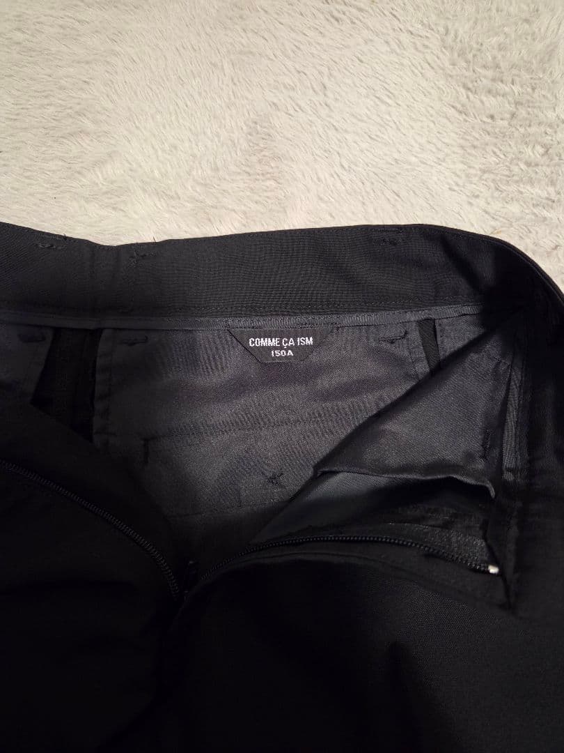 【美品】COMME CA ISM キッズスーツ 4点セット　150cm　黒