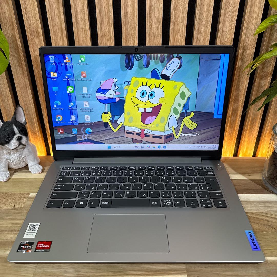 準美品‼️IdeaPad 1 14AMN7☘Ryzen5☘FHD☘ノートパソコン