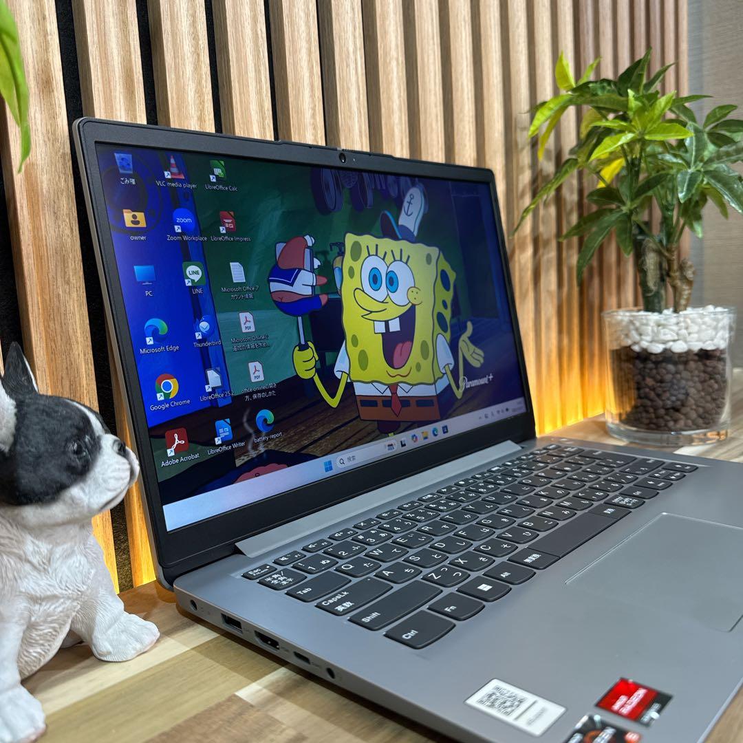 準美品‼️IdeaPad 1 14AMN7☘Ryzen5☘FHD☘ノートパソコン