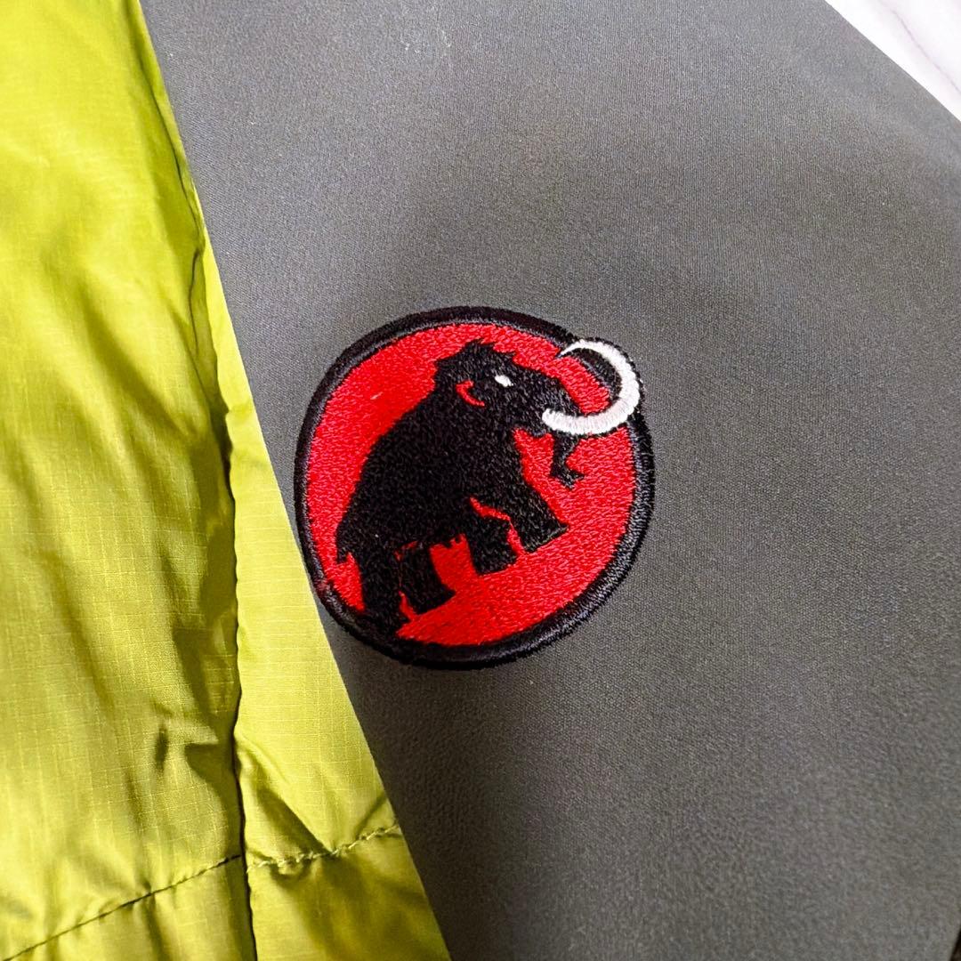 マムート ビレイハイブリッド インシュレーションジャケット グリーン Mサイズ