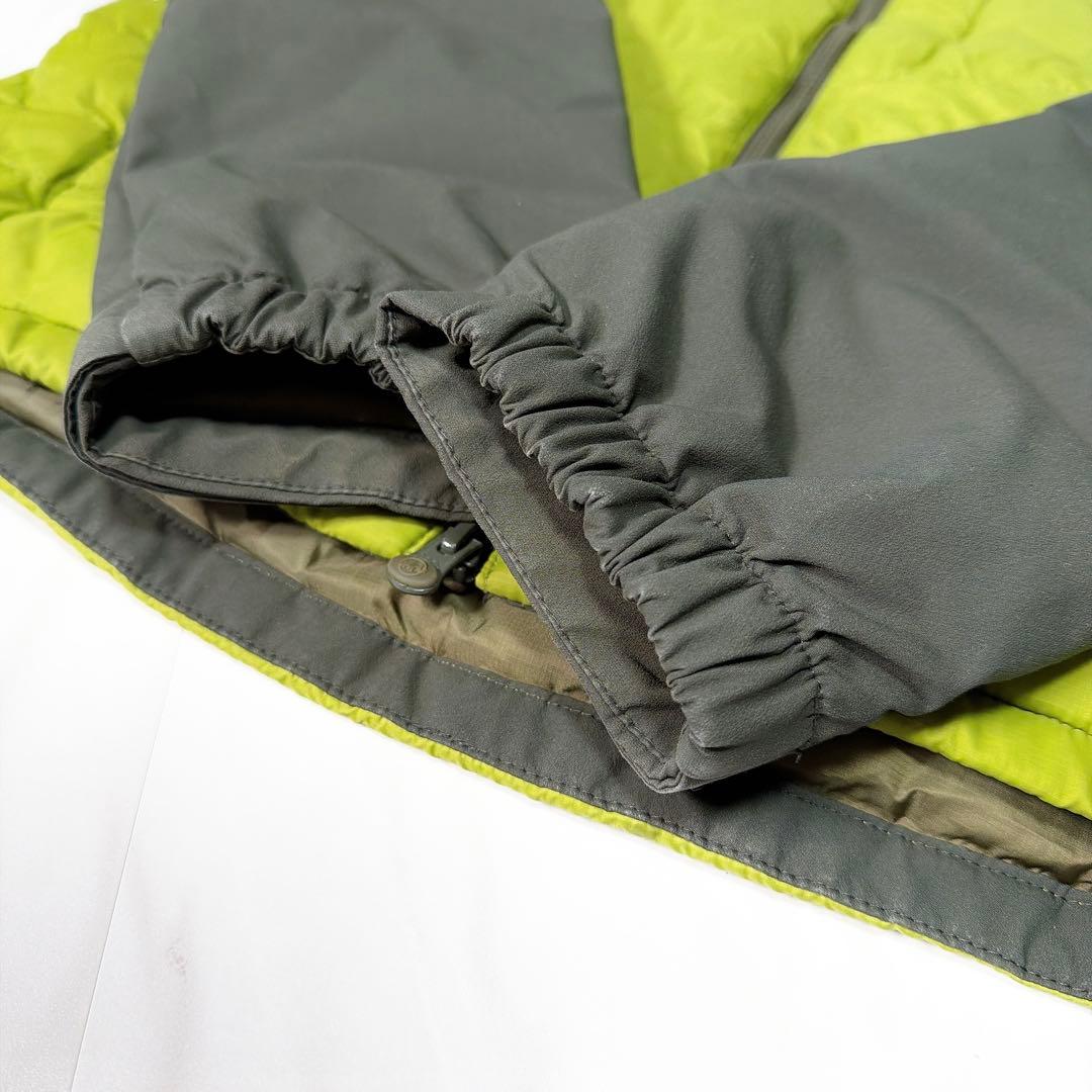 マムート ビレイハイブリッド インシュレーションジャケット グリーン Mサイズ