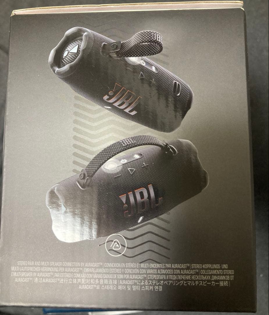 国内正規品　JBL CHARGE 6 保証書貼付用レシート付2027年1月迄