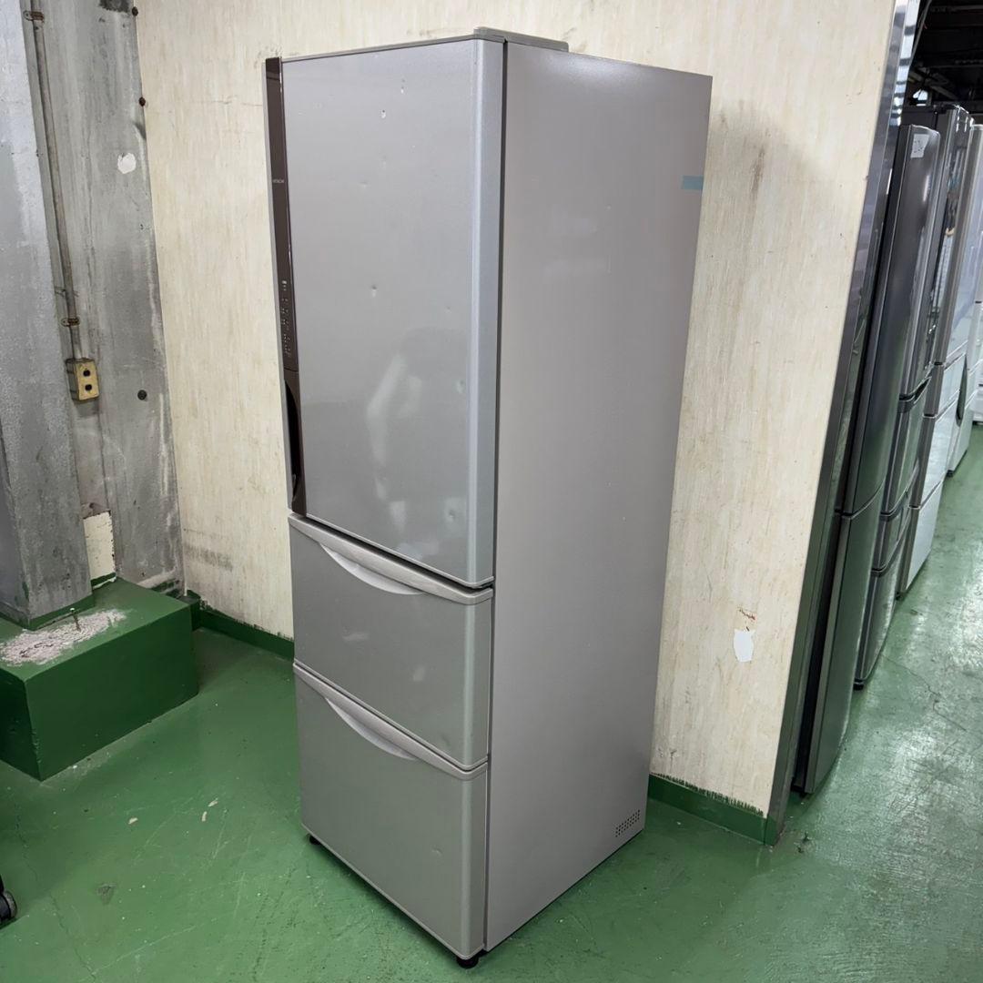 228 徹底清掃済み　冷蔵庫　大型　300L〜400L　自動製氷機　美品　洗濯機