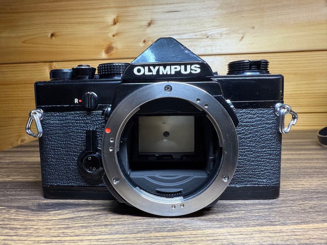 フィルムカメラ OLYMPUS OM-1 BLACK G.zuiko 55mm f1.2