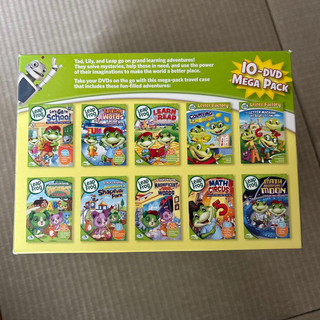 LeapFrog 10-DVD Mega Pack 英語DVD