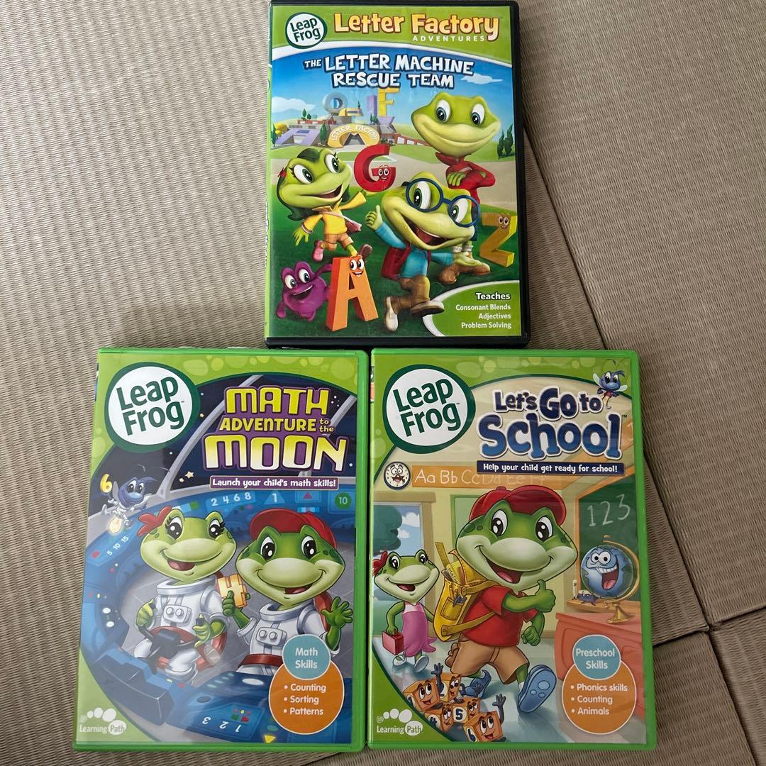 LeapFrog 10-DVD Mega Pack 英語DVD