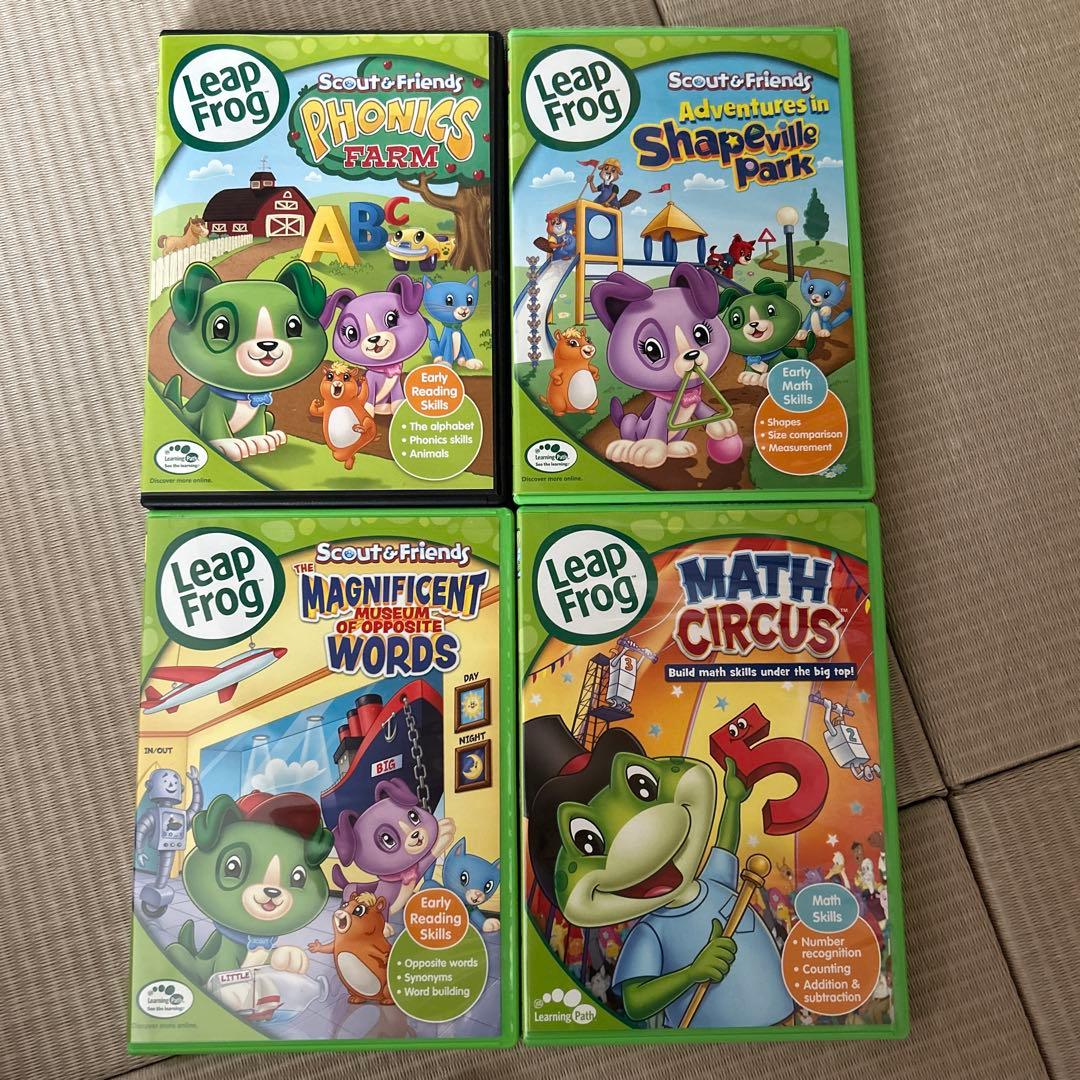 LeapFrog 10-DVD Mega Pack 英語DVD