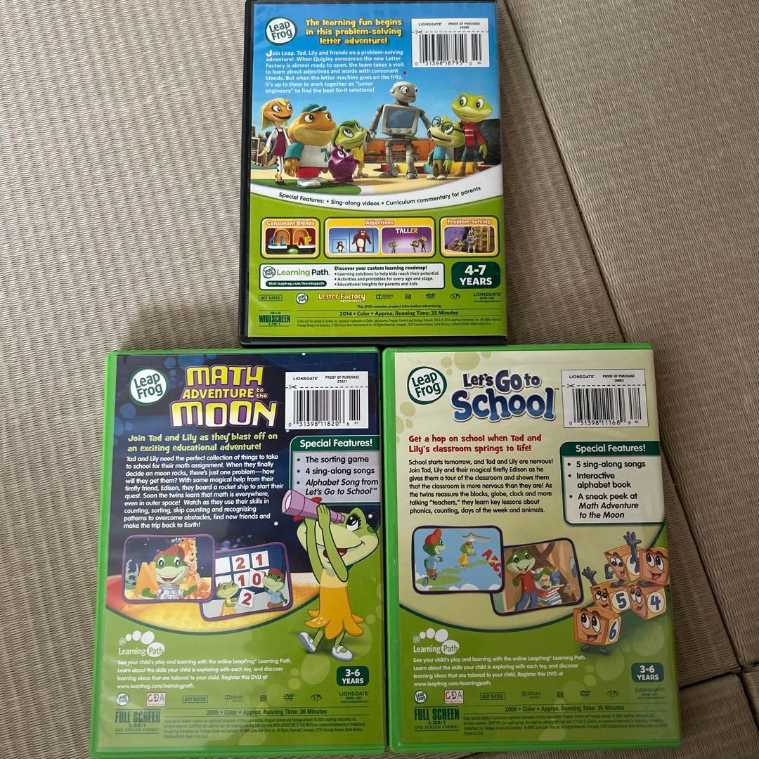 LeapFrog 10-DVD Mega Pack 英語DVD