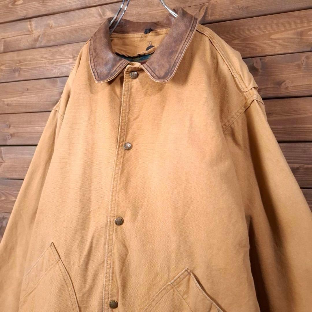 90s USA製 Woolrich ウールリッチ ダック ハンティングジャケット