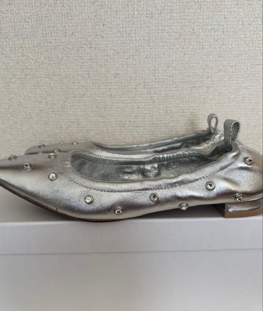 ツルバイマリコオイカワフラットシューズ 37ミレニア着用数回美品❤︎