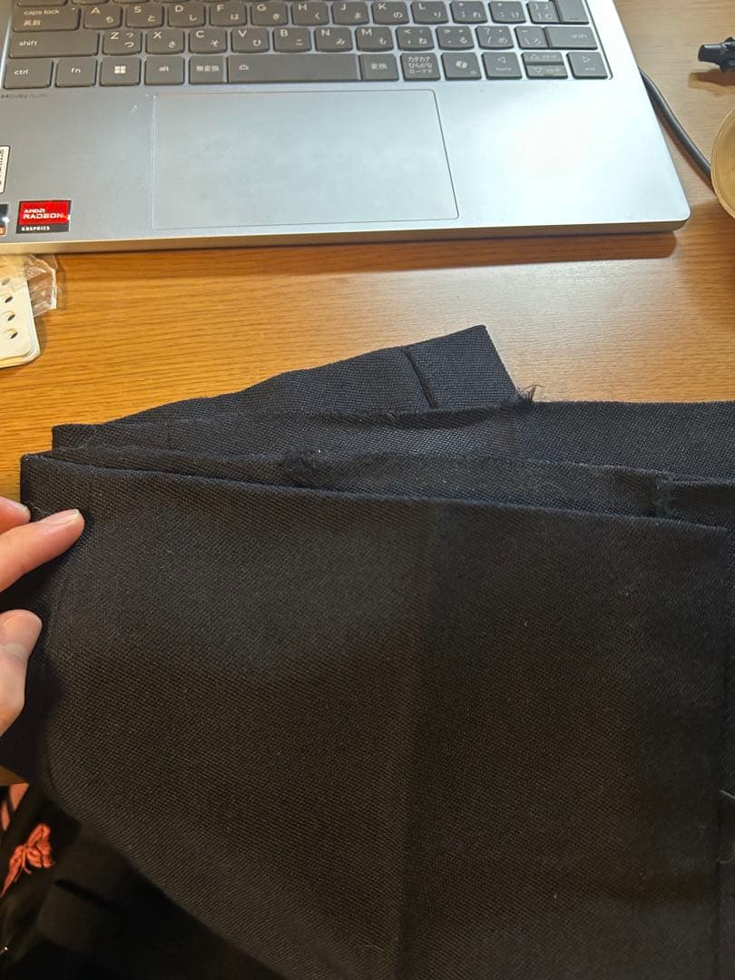 JOHNLAWRENCESULLIVAN フレアスラックス BLACK 黒