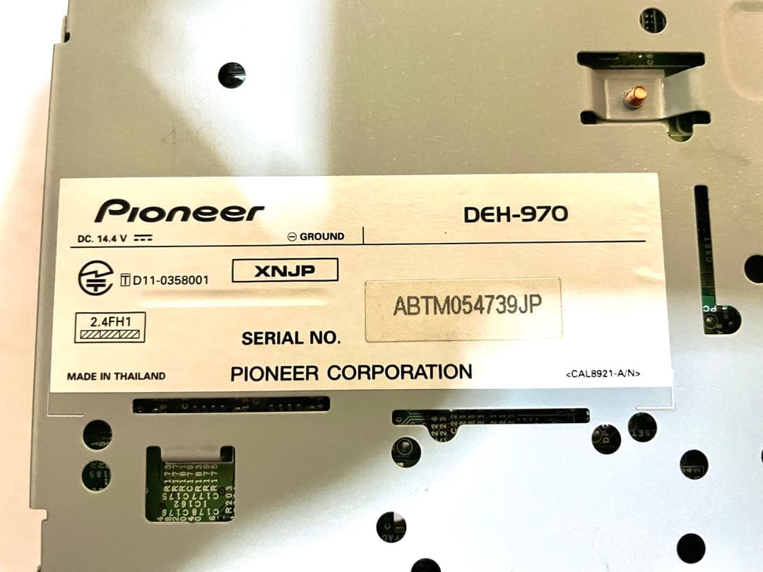 Pioneer DEH-970 カーオーディオ