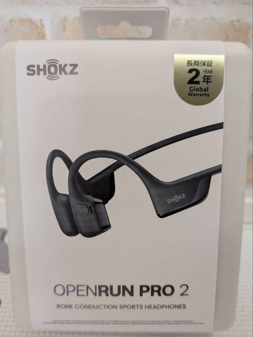 SHOKZ OpenRun Pro 2 ブラック 標準サイズ