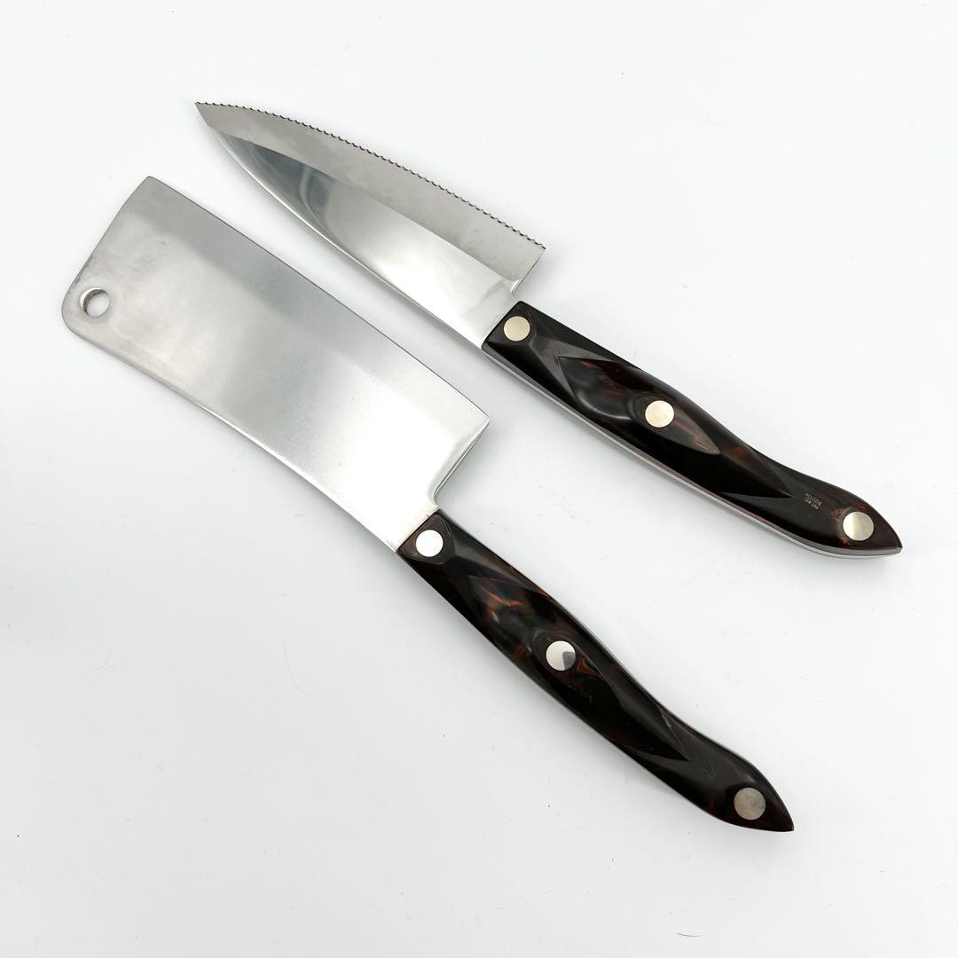 【高級】 CUTCO カツコ USA製 包丁・ナイフ 7本セット 木製ケース付き