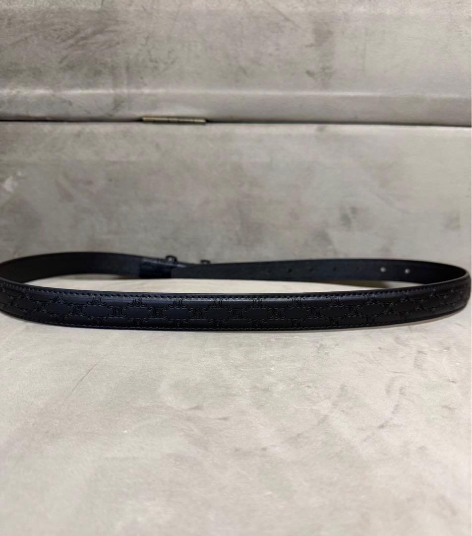 CELINE セリーヌ　ベルト　ロゴベルト　ゴールド　黒　ブラック　新品未使用