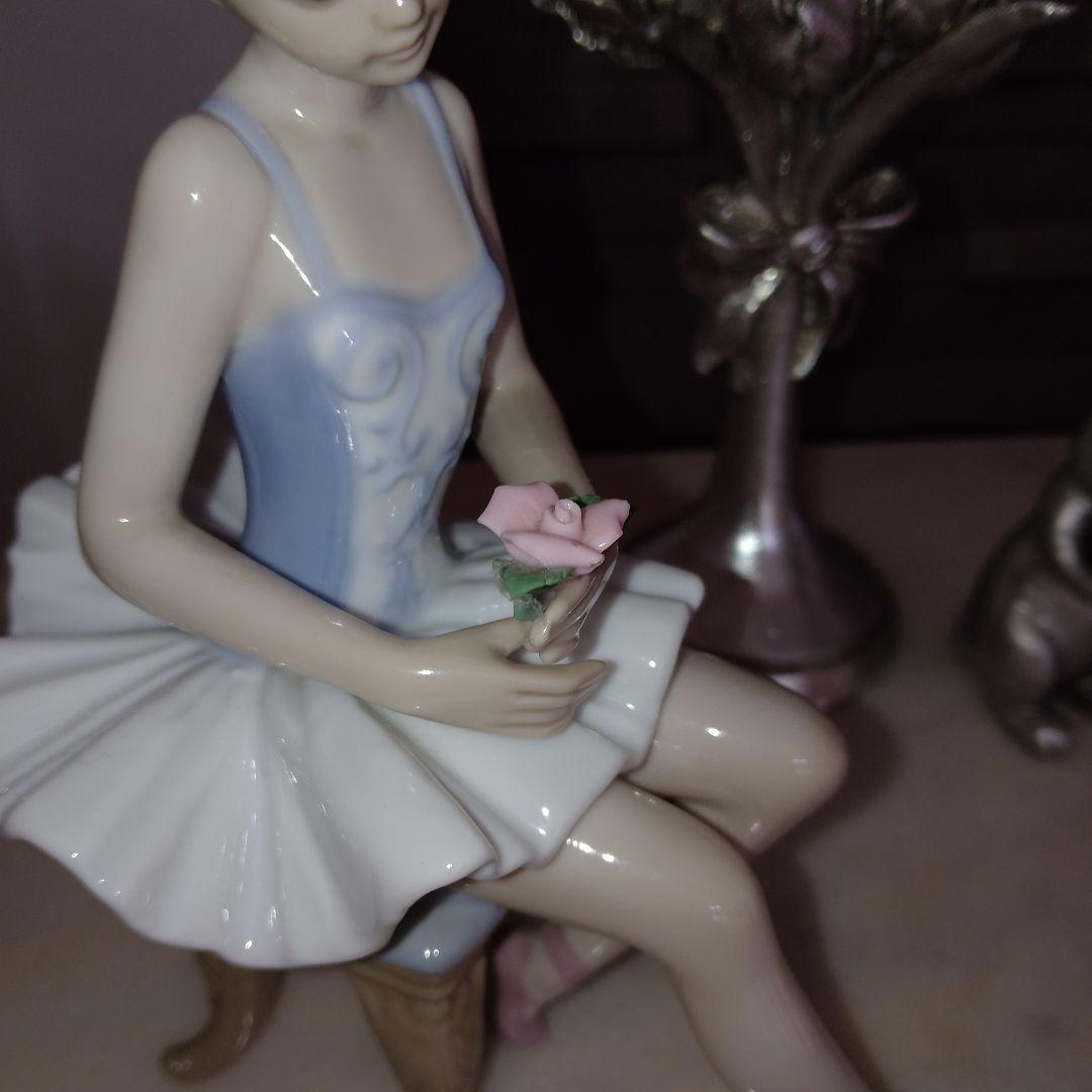 【未使用】leo　バレリーナ　フィギュリン　リヤドロ風