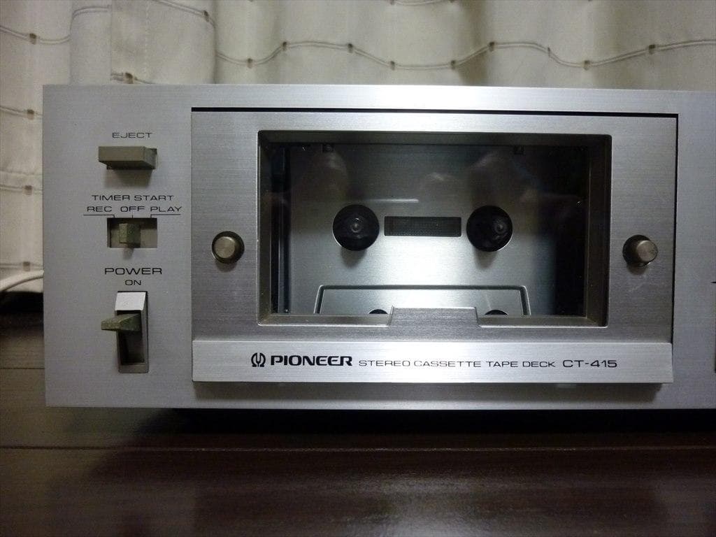 Pioneer パイオニア カセットデッキ CT-415 修理済 全機能動作