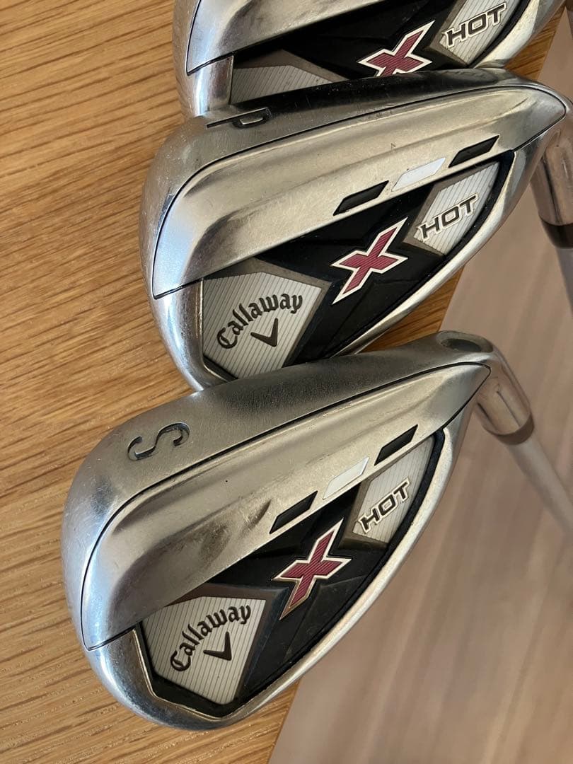 Callaway X Hot 7アイアンセット 7本 ドライバー付き