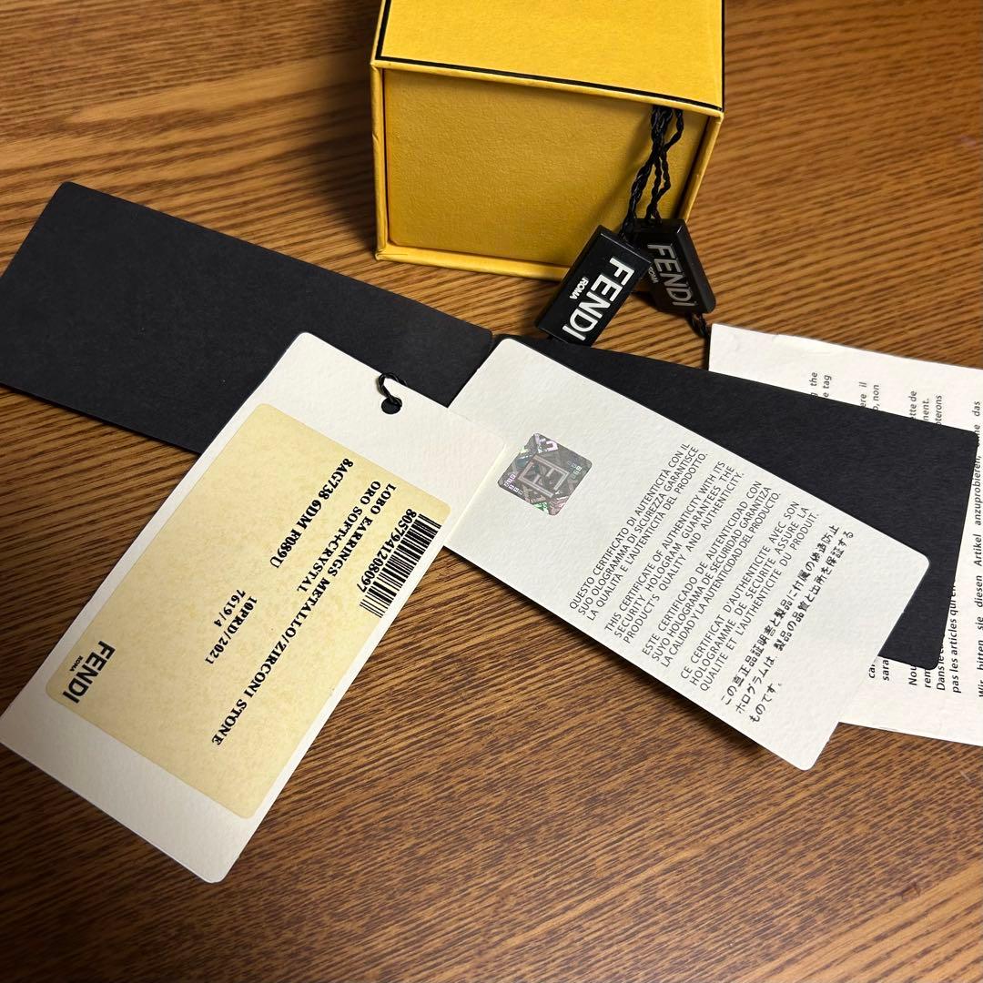 FENDI ピアス(片耳のみ)