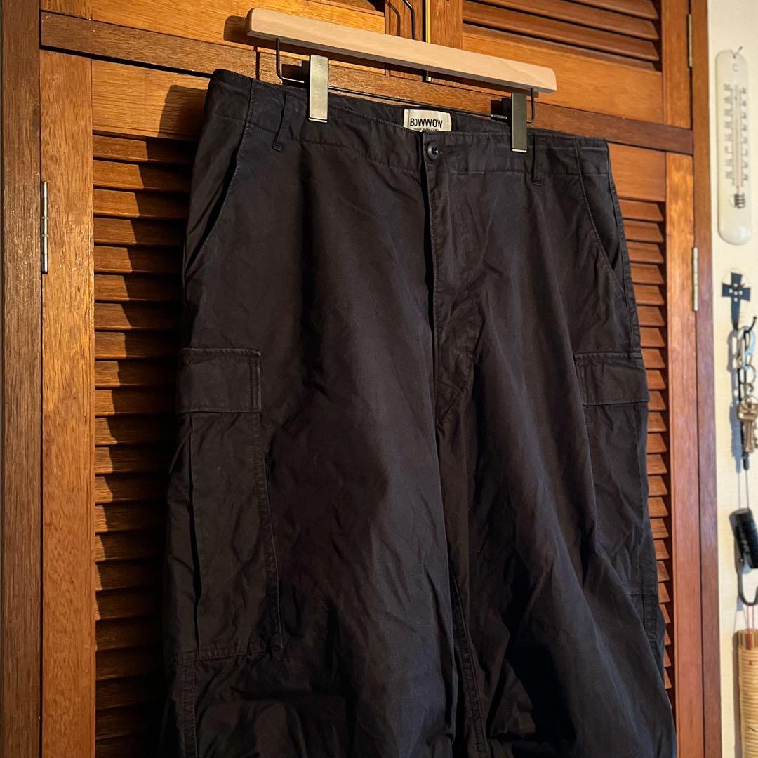 BOWWOW BEAMS別注 カーゴパンツ ブラック 定価36300円