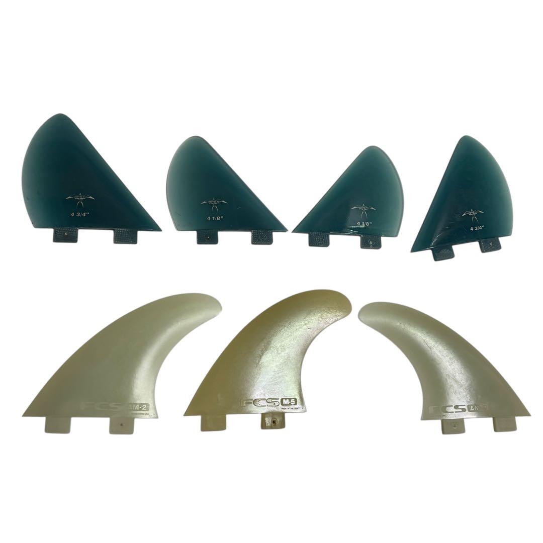 DonaldTakayama FCS サーフボードフィン クアッド トライ