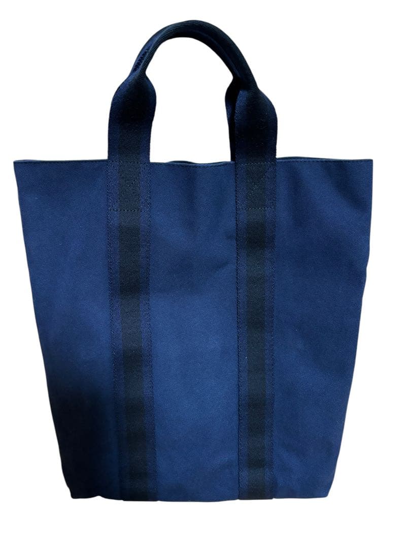 HERMES ネイビー トートバッグ