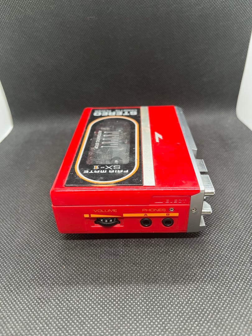 FAIR MATE フィラメイト ウォークマン　SX-1 RED レトロ
