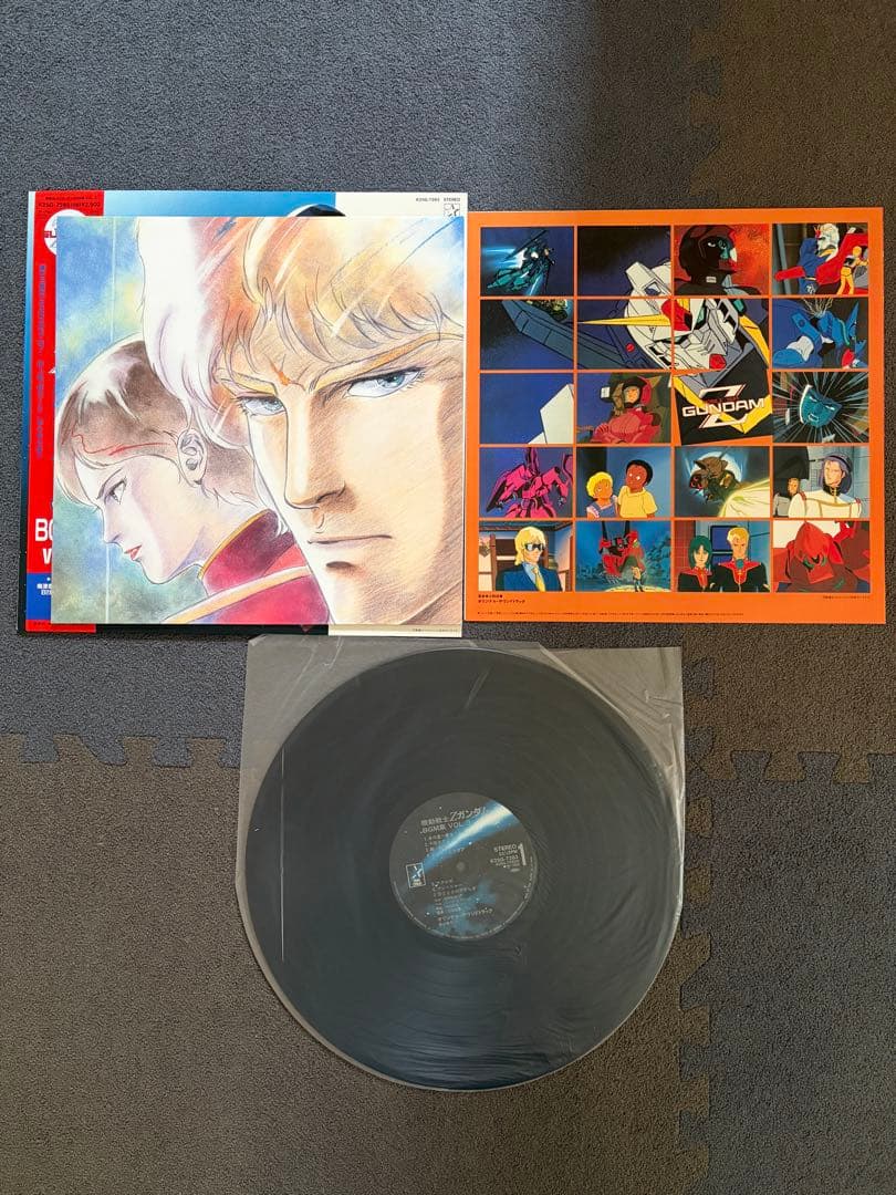 機動戦士Zガンダム関連 LP レコード 5枚セット BGM集
