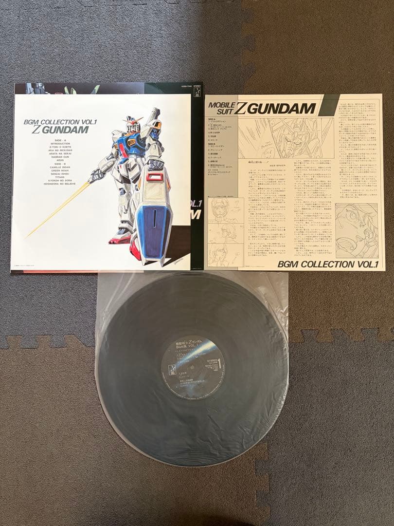 機動戦士Zガンダム関連 LP レコード 5枚セット BGM集