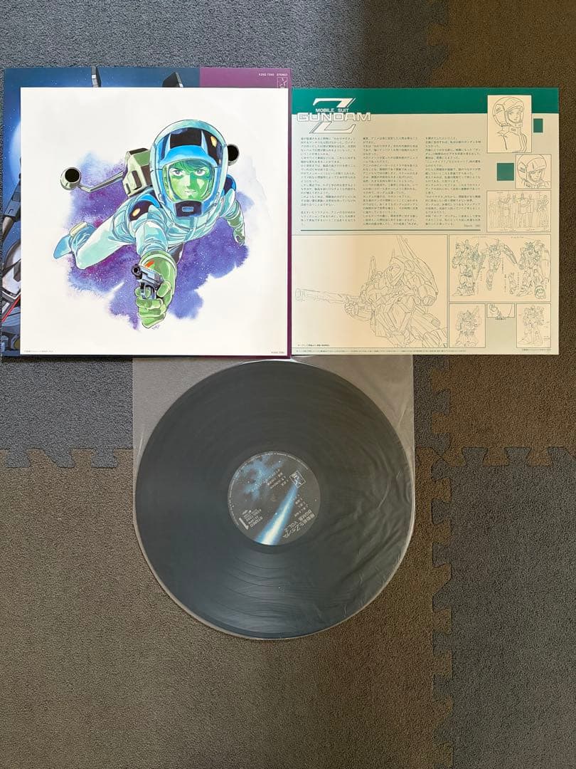機動戦士Zガンダム関連 LP レコード 5枚セット BGM集