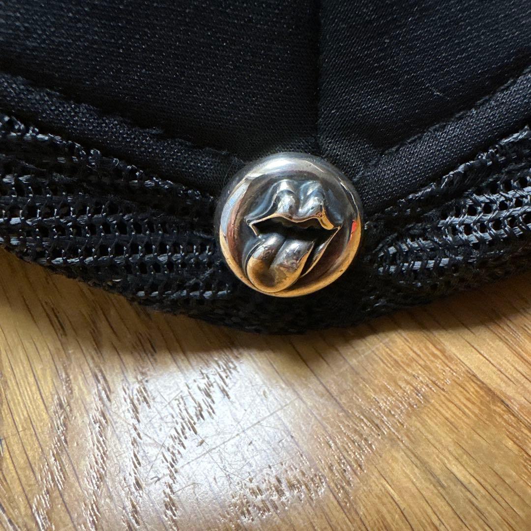 クロムハーツ　ローリング・ストーンズ メッシュキャップ