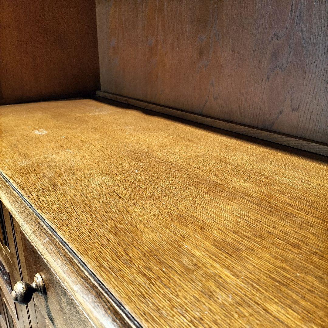 M●東サセール 希少良品☞秋山木工☜職人堅木 ヴィンテージカップボード