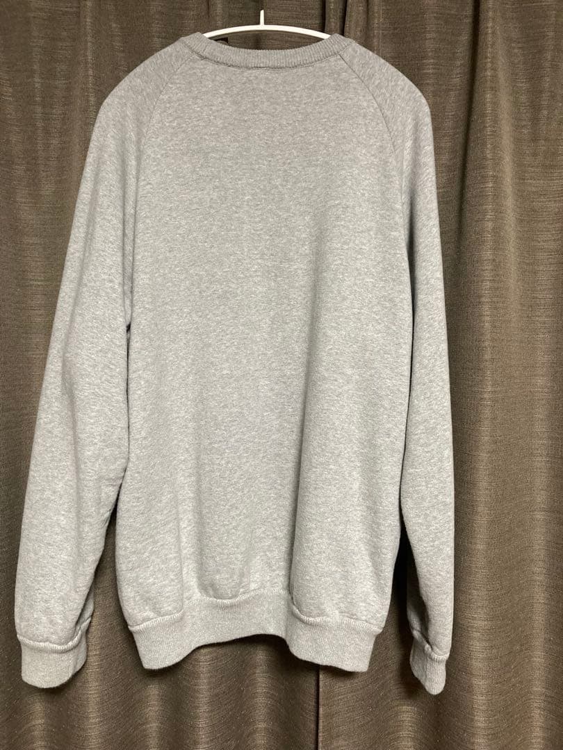 apple_nike 　YAECA STOCK裏起毛スウェット（グレー)